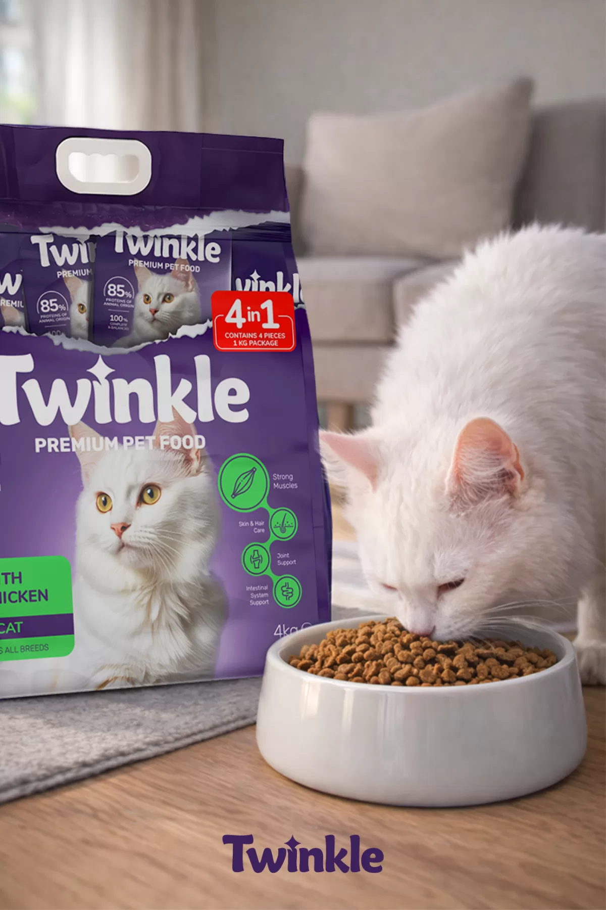 Tavuklu Yetişkin Kedi Maması 4 Kg — ürün görseli