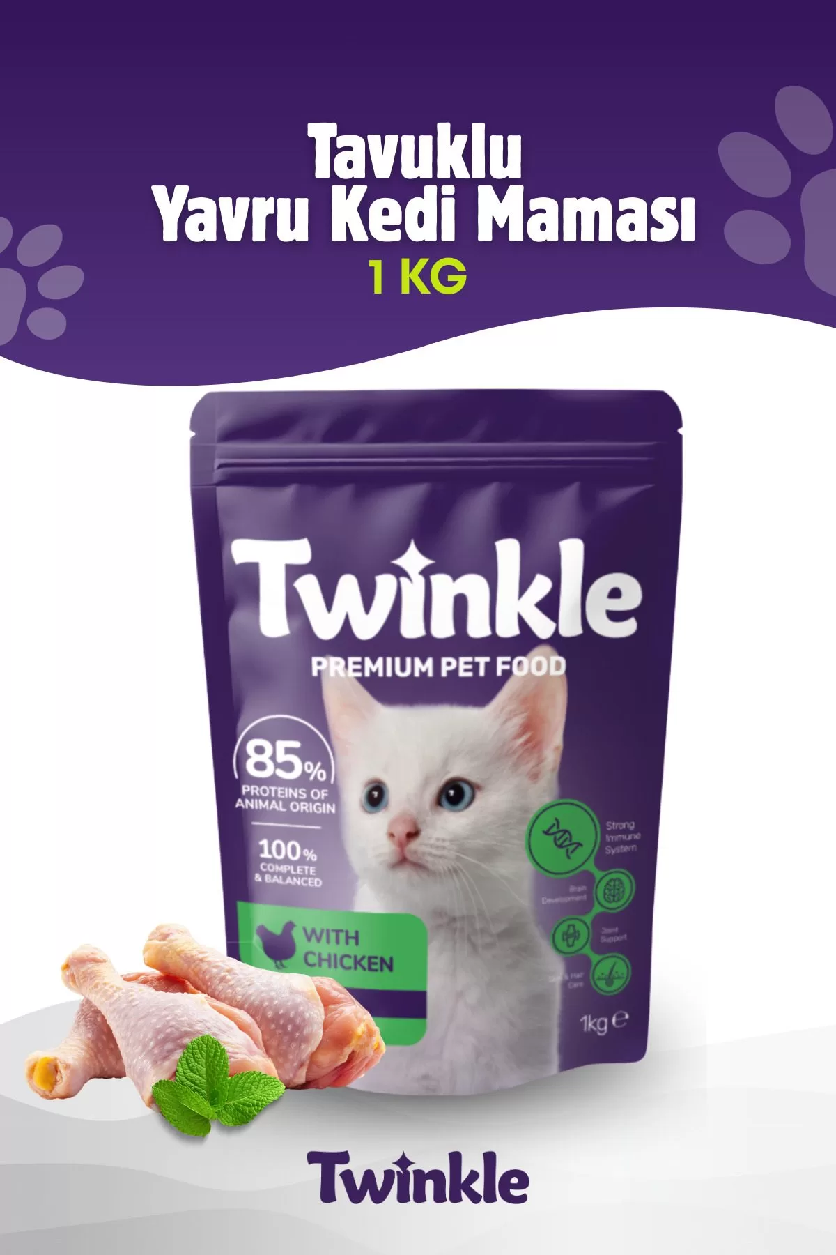 Tavuklu Yavru Kedi Maması 1 Kg — ürün görseli