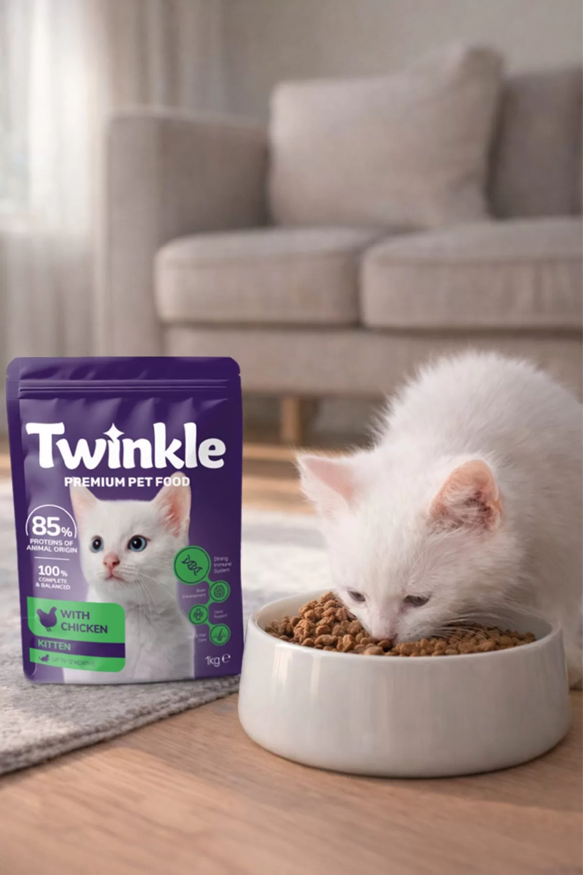 Tavuklu Yavru Kedi Maması 1 Kg — ürün görseli