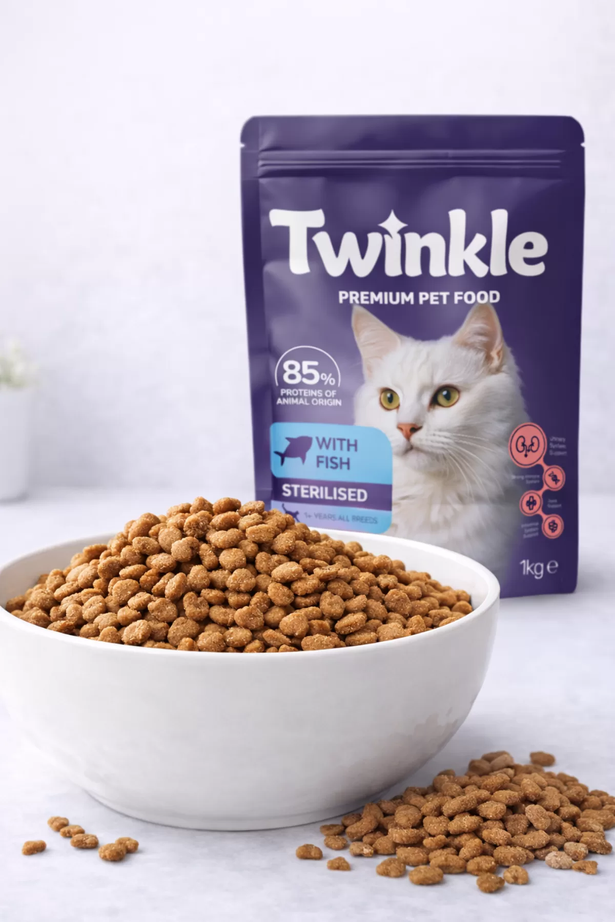 Balıklı Yavru Kedi Maması 1 Kg — ürün görseli