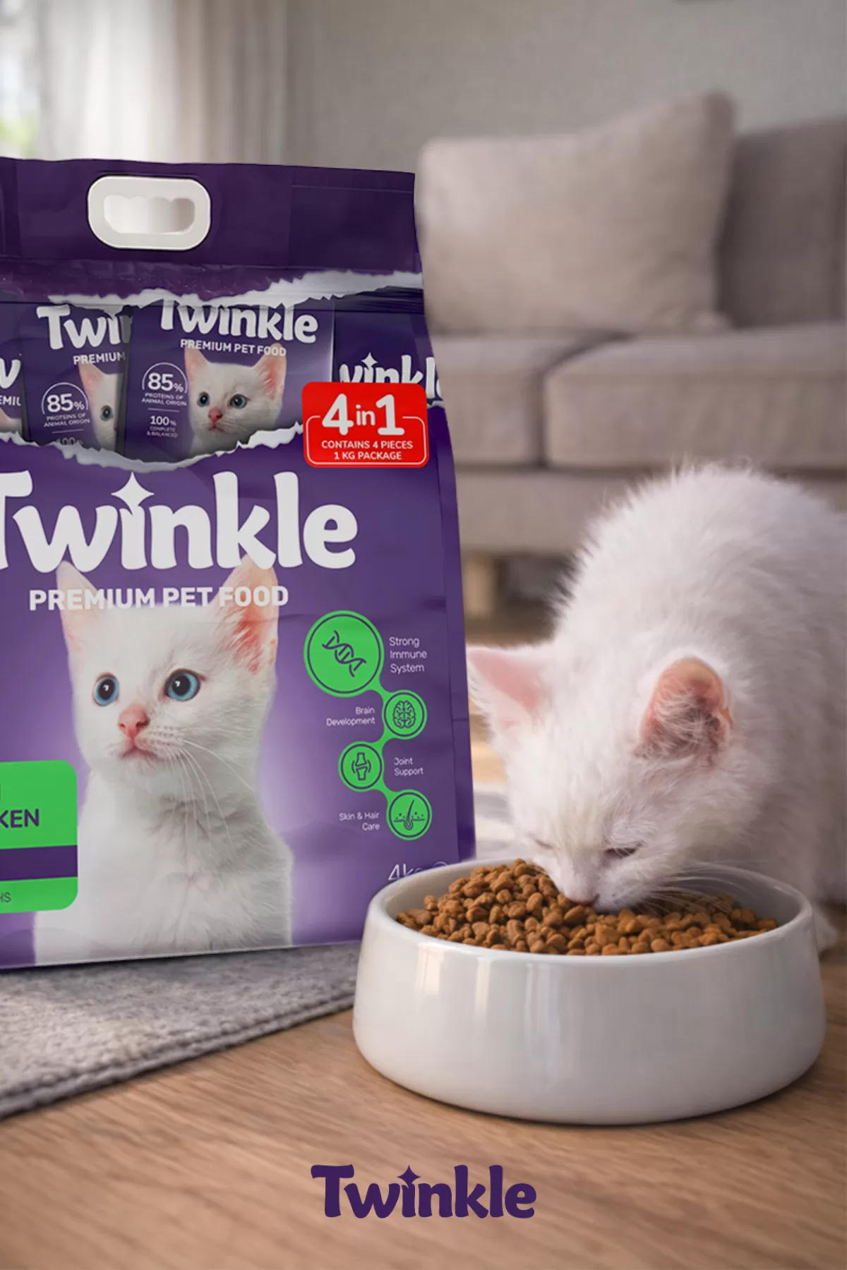 Tavuklu Yavru Kedi Maması 4 Kg — ürün görseli