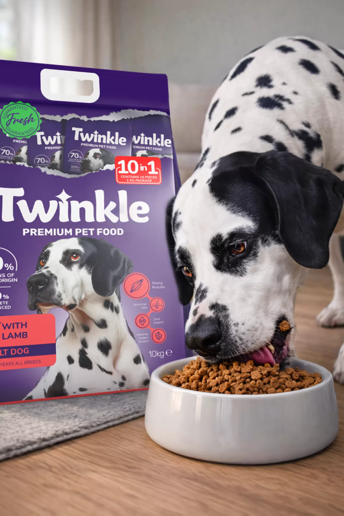 Kuzulu Yetişkin Köpek Maması 10 Kg — ürün görseli