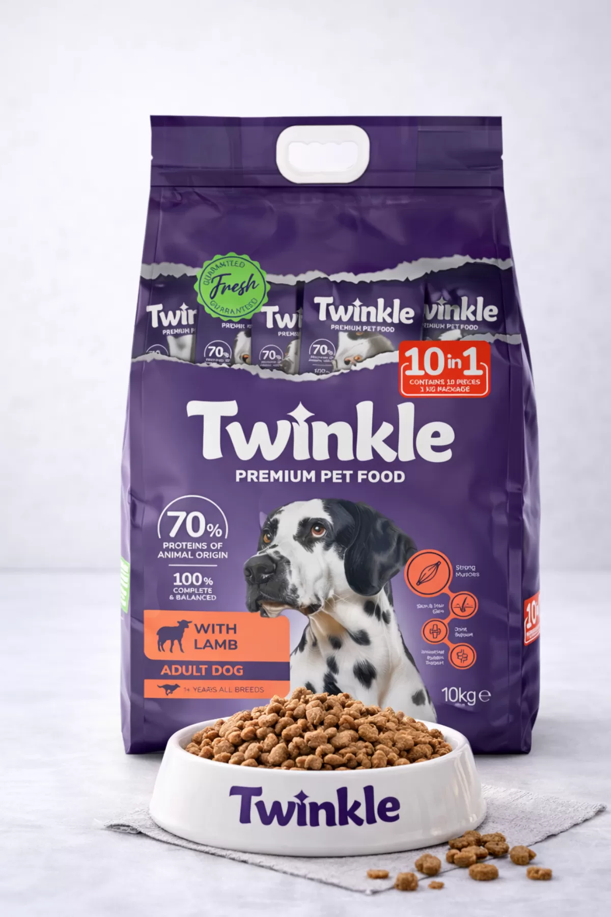 Kuzulu Yetişkin Köpek Maması 10 Kg — ürün görseli