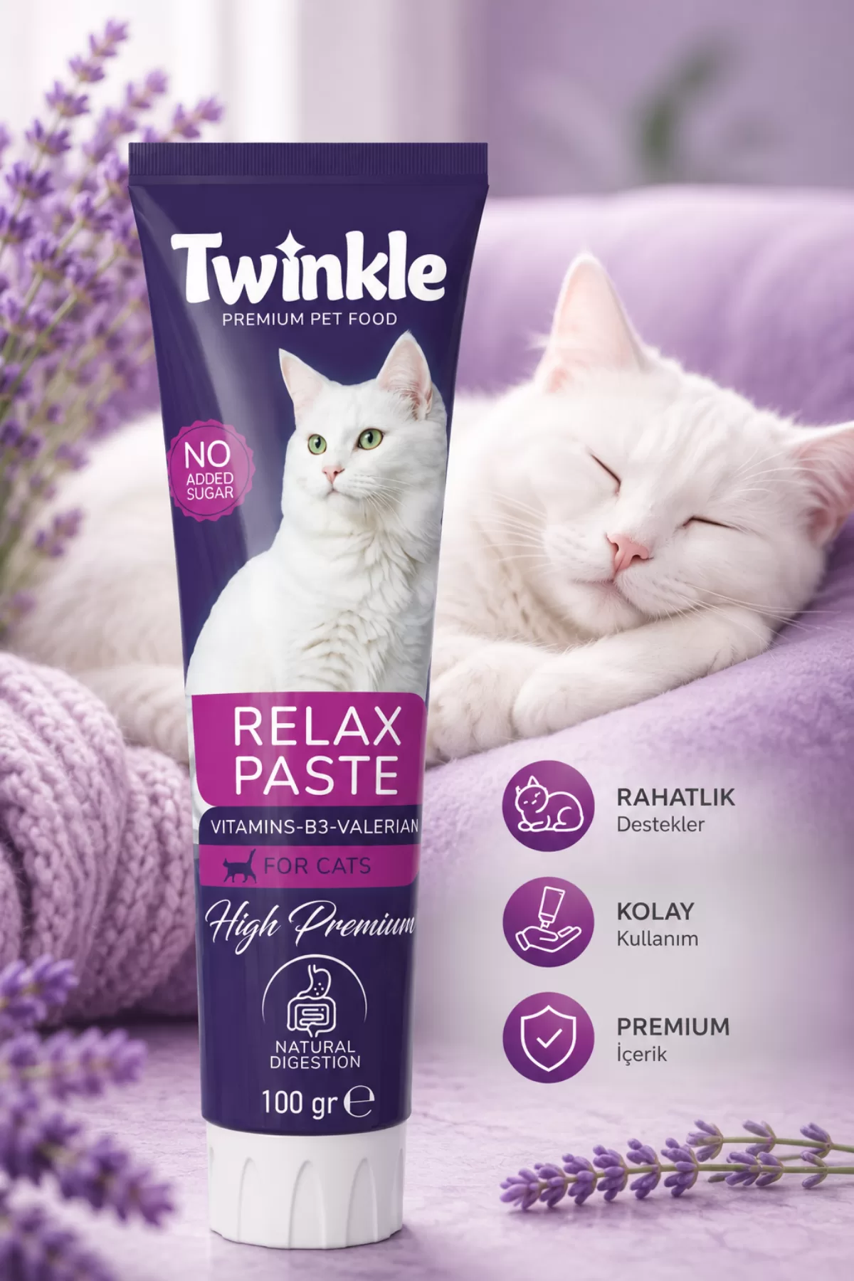 Relax Paste Kedi Malt Macunu 100 Gr — ürün görseli