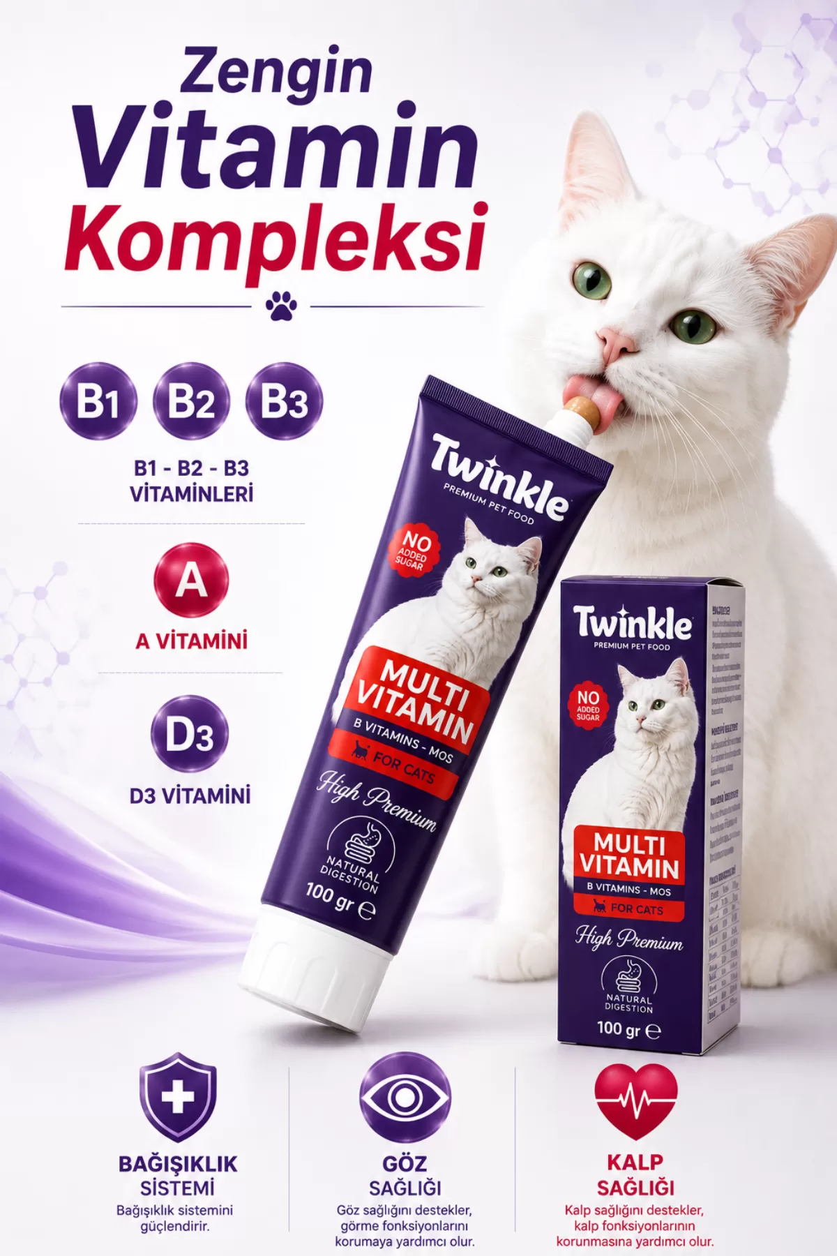 Multivitamin Kedi Malt Macunu 100 Gr — ürün görseli