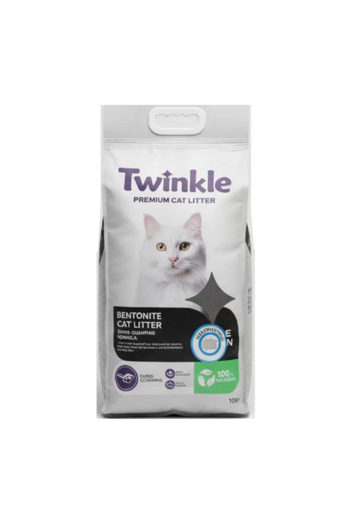 Twinkle Bentonit Kedi Kumu 10L – Marsilya Sabunu Kokulu — ürün görseli